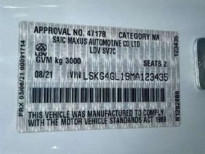 LDV G10 G10 2014-on