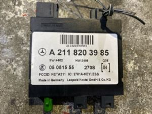 Mercedes-Benz E Class W211 2002-2009 Comfort Control Module